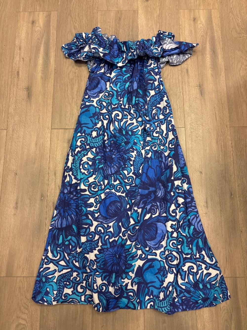 La DoubleJ breakfast floral midi dress - Picture 4 of 10